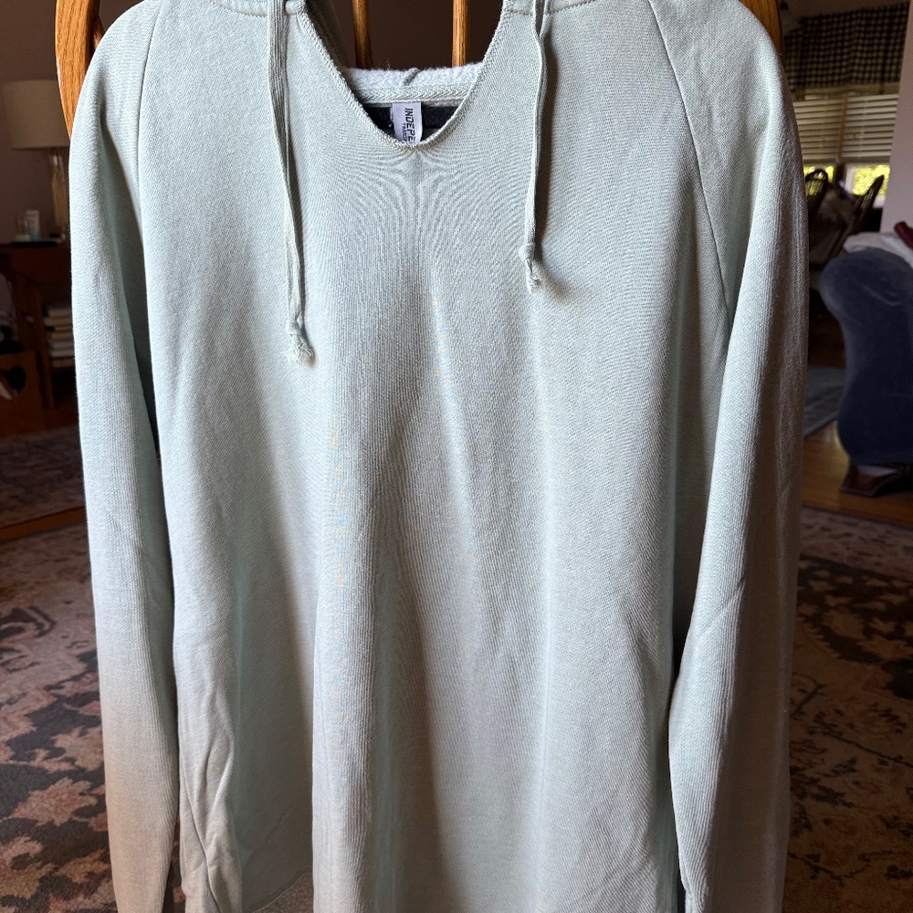 Independent Trading Company (TikTok Shop) Original Butter Hoodie, Sage Green, XL